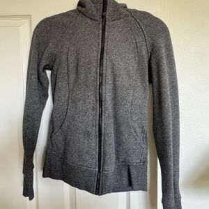 Lululemon Athletica Gray Zip-Up Jacket